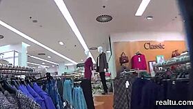 Wow, this gorgeous Czech cutie got seduced in a supermarket and drilled in POV! 😍