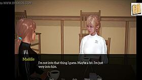 what's happening in my new family 133 with all that cartoon anime hentai action?