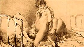 A vintage illustration from an old comic book