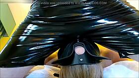 Backside Throat Fuck With Choking And Deepthroat Saliva