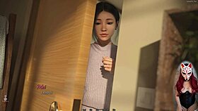 Dreamland episode 13 features fishnet and corset sex in porn game