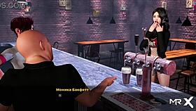 Bosses touch butts while working in fashion business e2 16.