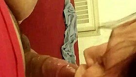 In this homemade scene, a big ass gets oral attention and deepthroat action