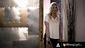 Milf landlady says, 'Let's fuck the tenant!'