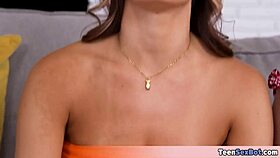 Morning grill party turns into a fun gathering with three cute teen 18+ girls who can't get enough