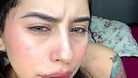 cachonda latina drinks her own milk in dirty talk joi bbw session