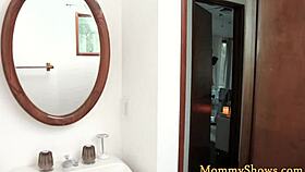 A glamorous mature woman scissoring with a young babe