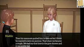 what's happening in my new family 133 with all that cartoon anime hentai action?