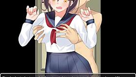 Deixando um garoto do col�gio estudar o corpo feminino na biblioteca - the class president cant get discouraged - parte 5. Fetish hentai tits panties ass public big ass boss classroom masturbation.