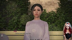 Dreamland episode 13 features fishnet and corset sex in porn game