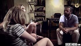 sicktaboo com - teen lesbian chicks haley reed and coco lovelock sucked guys big hard dick with muff diving blowjob lick ass