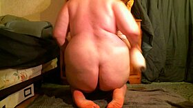 Self Fucking That Gaping Whore Ass?