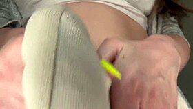 stepmother caught with huge cock seduces stepson to lick it