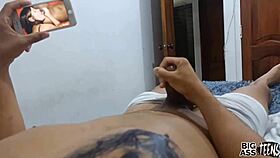 termine de follar a mi hermanstro cuando lo visito en el cuarto, la polla de mi hermanastro me gusta en mi culo en anal sex