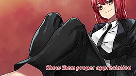 I train as Makima's slave with JOI and foot humiliation.