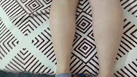 i fucked my stepmom's tight pussy after catching me.