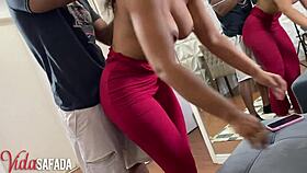 I lost a bet and my wife banged her young friend right in front of me