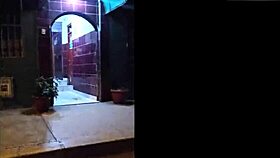 i was waiting for my boyfriend but a stranger convinced me to record, hope he doesn't find out about the cum