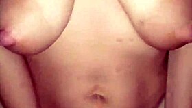 Pinay milf loves riding a huge cock cowgirl style, getting rough and ending with a cumshot.