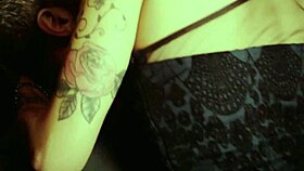 latina lesbians qween and pocahontas rub pussies after gossip