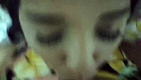 18 year old brunette with big tits gets fucked by boyfriend in miami hotel