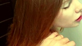 This pretty blonde babe yanked off my condom in a restaurant’s public toilet. It was her first wild ride!