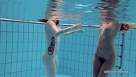 katrin privsem and lucy gurchenko underwater babes