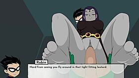 18Titans Episode 46 - More Raven Provoking Hentai Adventures