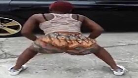 Big ass girls have fun with hidden camera and they even slap each other on the ass