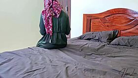 young lady knows how to make her neighbor happy in bedroom