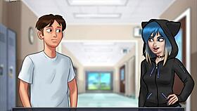 Summertime Saga 33 explodes with erotic anime action!