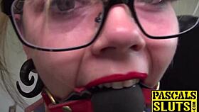 Madison Stuart Submissively Bound For Rough Maledom Dick Insertion And Cum