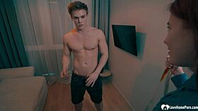 Friends Gf in Stockings Gets Fucked Hard