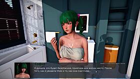 complete gameplay - deviant anomalies part 39 with slut in bathroom