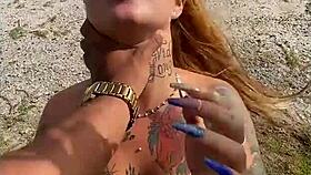 Blonde Latina girlfriend’s intimate beach video leaks online. Patricinha loses phone, exposing sexy Brazilian moments.