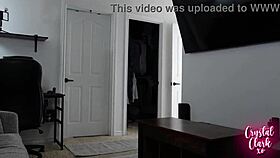 I-I caught my stepmom watching me jerk off, and she-she joined in for the full series with her hairy milf body and glasses