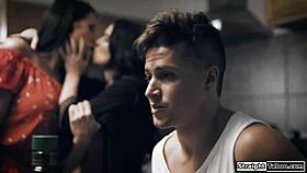 Stepson Demands Fucking Both Stepmoms.