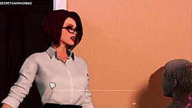 OMG! Milf's Melting Orgasms with First 12-Inch BBC. Brunette Lara Croft Hottie Fucks Huge Cock in 3D Porn Game!