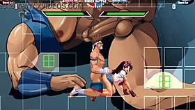 Watch Joe Higashi fuck Athena Asamiya hard?