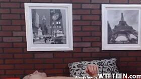 Wild couple's hardcore sex always turns wet and sloppy 😏