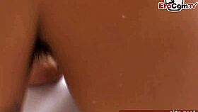 Spanish milf with big tits gets seduced.