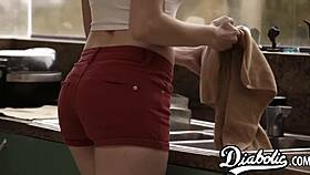 I'm Ashley Lane, thrashed with a dick creampie