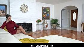 milf stepmom penny barber reconciles with stepson post-fight