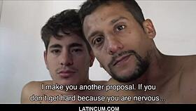 Straight Latin Stud Rocco Turns Gay For Pay And Gets Fucked Hard!