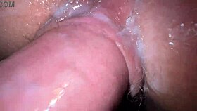 Is it wrong to fuck your stepsister's husband? Tight pussy gets creamy cumshot.