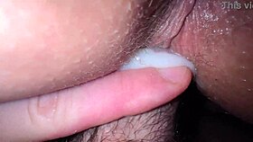 Is it wrong to fuck your stepsister's husband? Tight pussy gets creamy cumshot.
