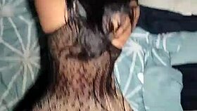 admiring the brunette's beautiful ass i hired yesterday