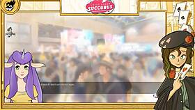 Sweet dreams succubus gives blowjobs in part eight.