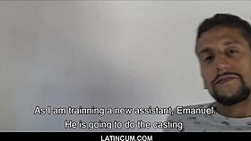 Straight Latin Stud Rocco Turns Gay For Pay And Gets Fucked Hard!