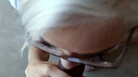 Tiny Petite Teen Gives Blowjob And Handjob For Cumshot